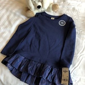 OSHKOSH B'GOSH GIRLS LONG SLEEVE TEE 4T